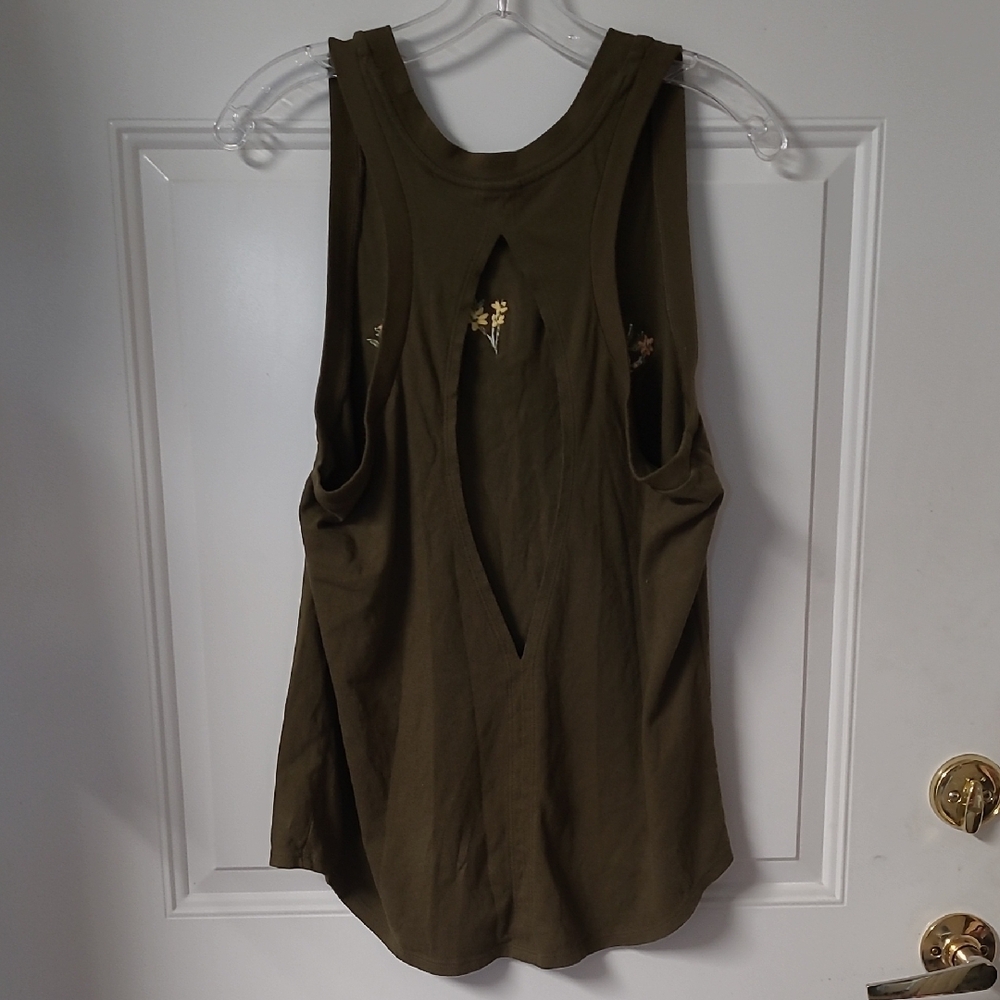 PINK Victoria's Secret Khaki Tank Top - Picture 2 of 4